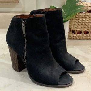 Lucky Brand Peep Toe Bootie